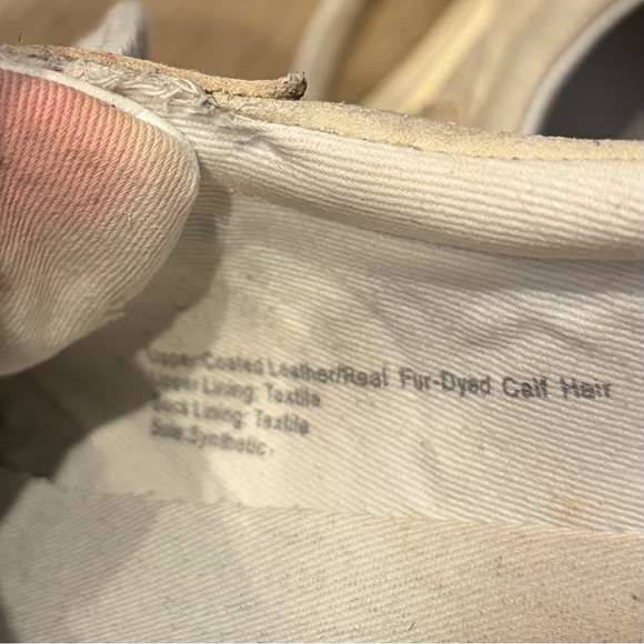 MADEWELL Women’s Court Spotted Calf Hair Sneakers Shoes - Picture 8 of 9